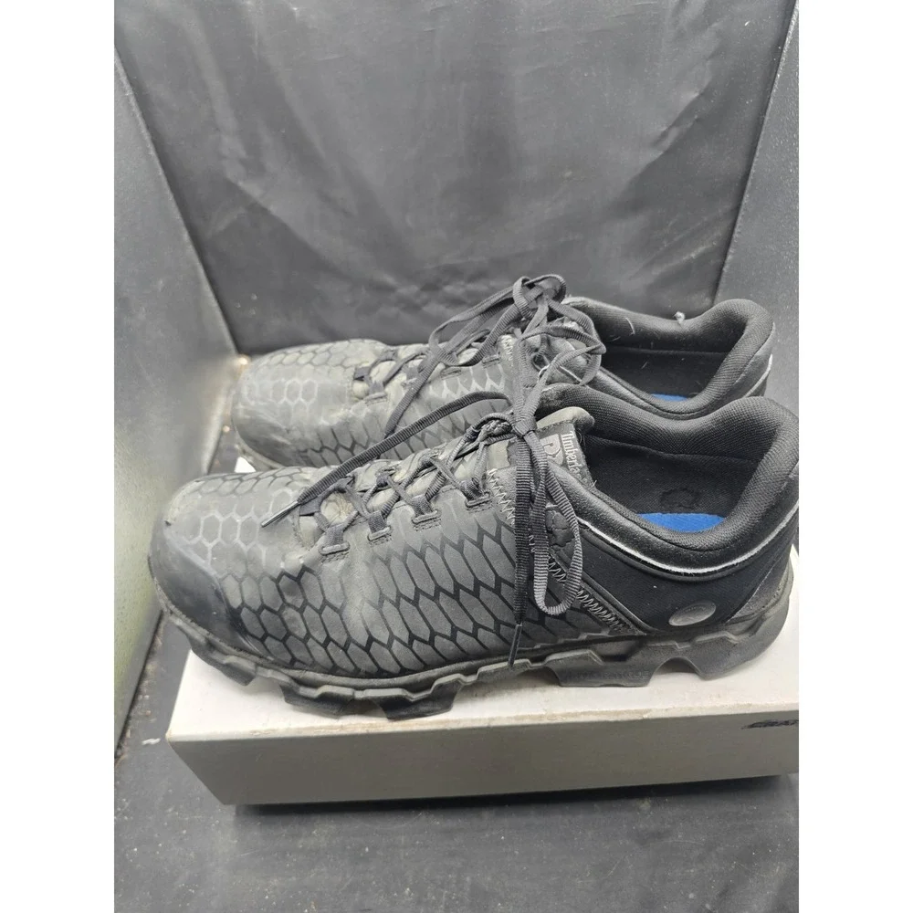 Timberland pro boots Steel Toe Work Boots Lace Up Men Size‎ 15 Black